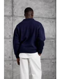 NOMARC Regular Fit Plain Knit Sweater - 5