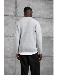 NOMARC Regular Fit Plain Crew Neck Sweater - 4