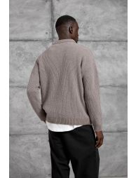 NOMARC Regular Fit Plain Crew Neck Sweater - 3