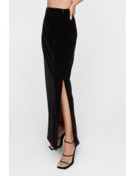 Velvet Maxi Skirt - 2