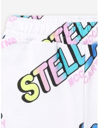 Girls Logo Shorts in White - 2