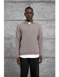 NOMARC Regular Fit Plain Crew Neck Sweater - 1