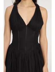 Therma Mini Dress in Black - 3