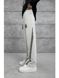 NOMARC Striped Relaxed Straight-Leg Joggers - 1