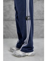 NOMARC Striped Wide-Leg Drawstring Joggers - 2