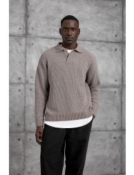 NOMARC Regular Fit Plain Crew Neck Sweater - 4