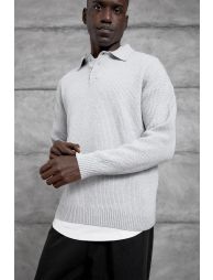 NOMARC Regular Fit Plain Crew Neck Sweater - 2