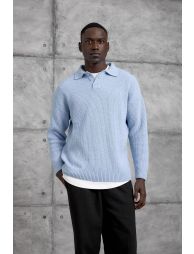 NOMARC Regular Fit Plain Crew Neck Sweater - 4