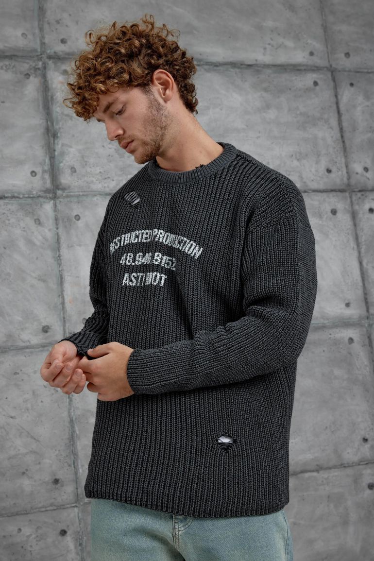NOMARC Regular Fit Knit Sweater - 2