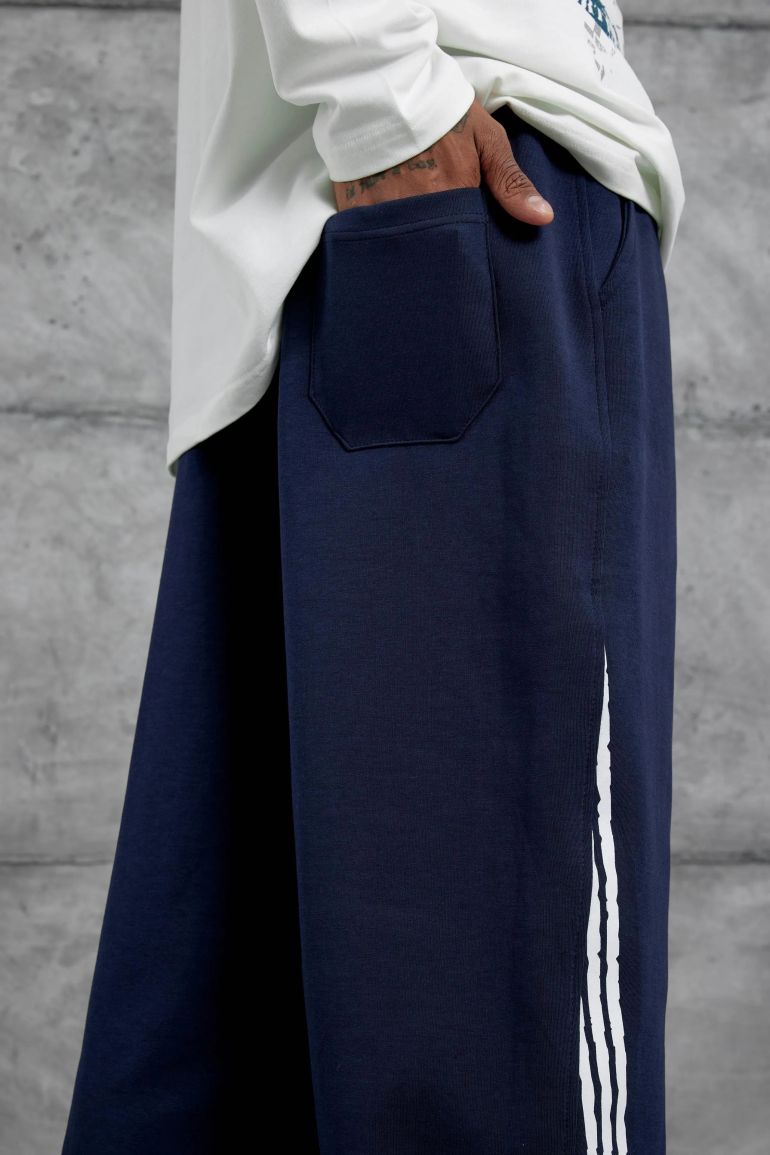 NOMARC Striped Relaxed Straight-Leg Joggers - 4