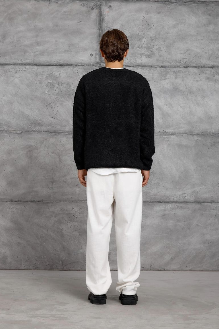 NOMARC Regular Fit Crew Neck Sweater - 4
