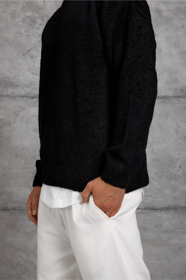 NOMARC Regular Fit Crew Neck Sweater - 3