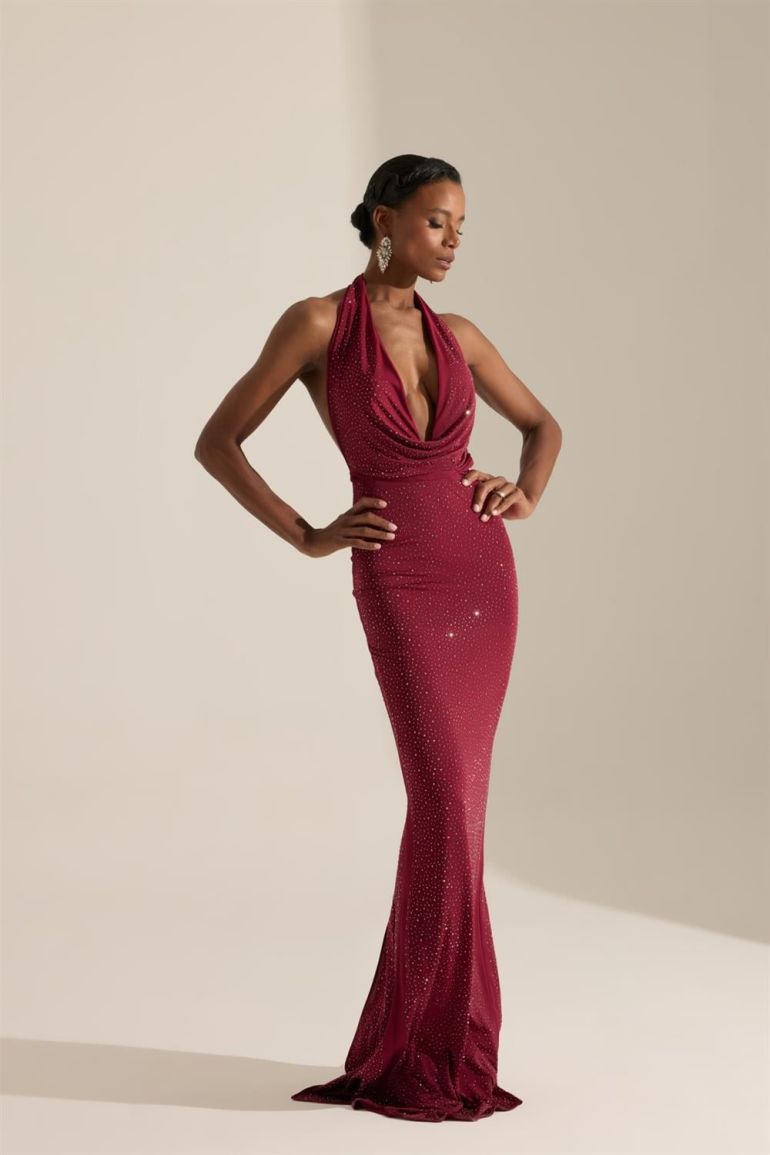 Magda Stone Long Dress - 3