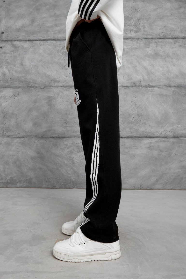 NOMARC Striped Relaxed Straight-Leg Joggers - 2