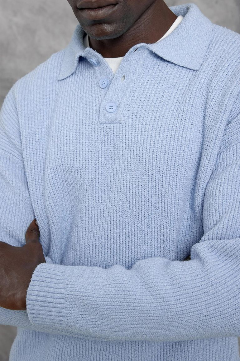 NOMARC Regular Fit Plain Crew Neck Sweater - 2