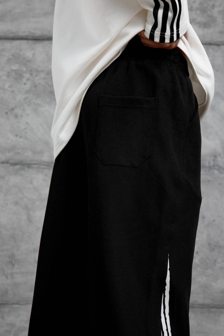 NOMARC Striped Relaxed Straight-Leg Joggers - 4
