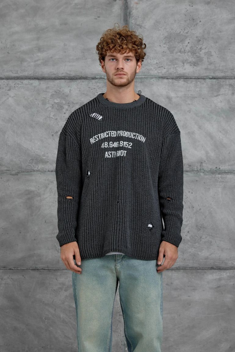 NOMARC Regular Fit Knit Sweater - 1
