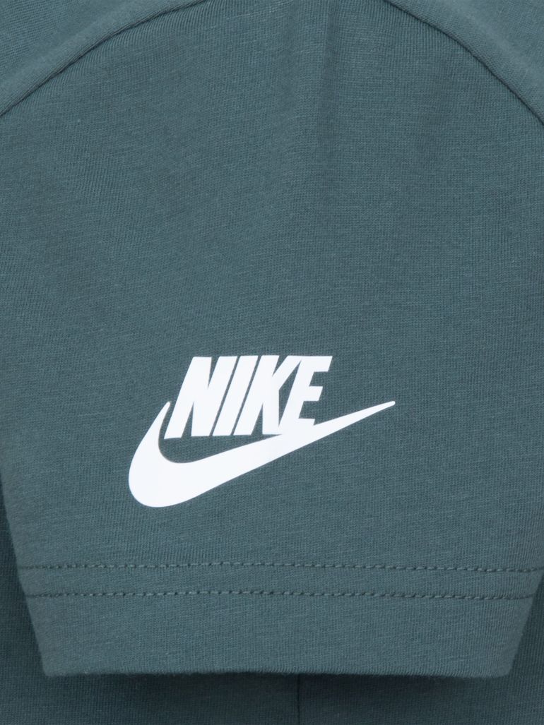 Boys Futura Metallic T-Shirt in Green - 3