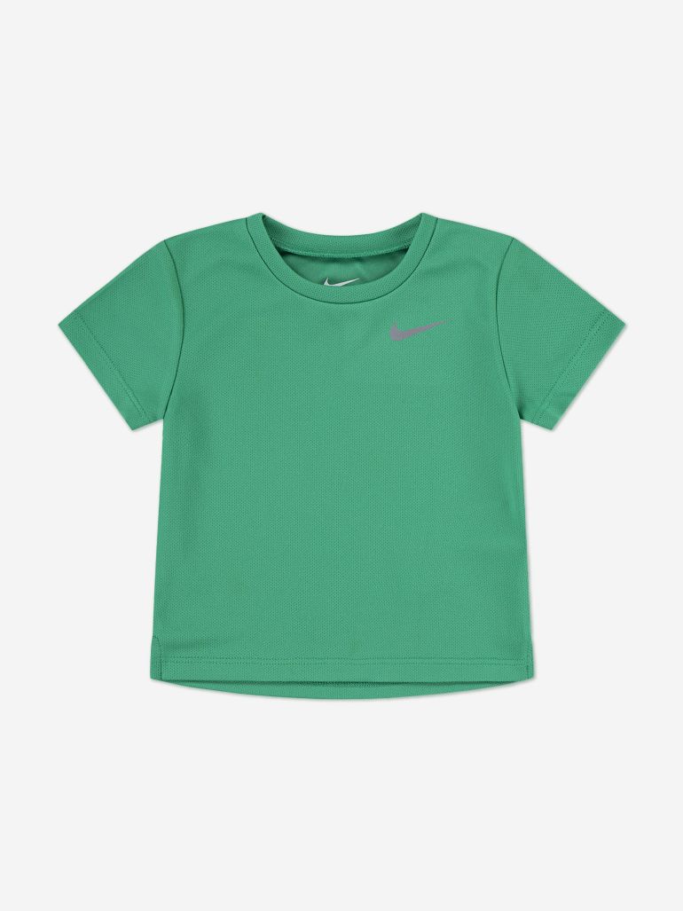 Boys Miller Challenge DF Short Set in Green - 1