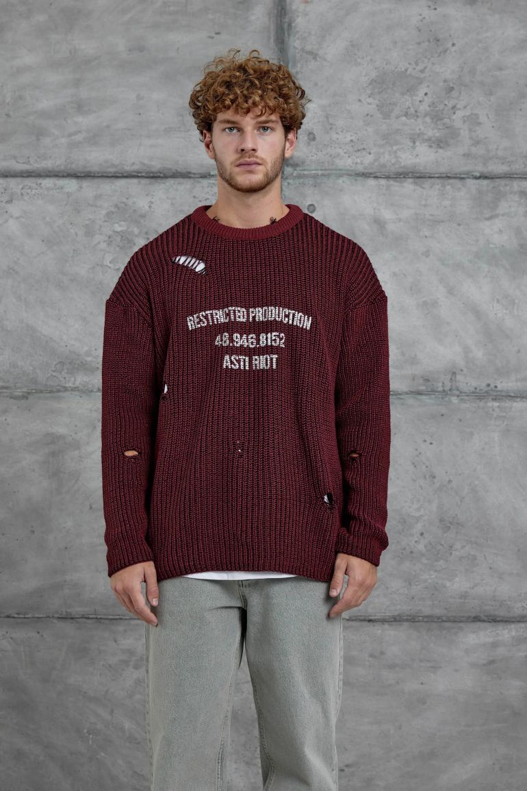 NOMARC Regular Fit Knit Sweater - 1